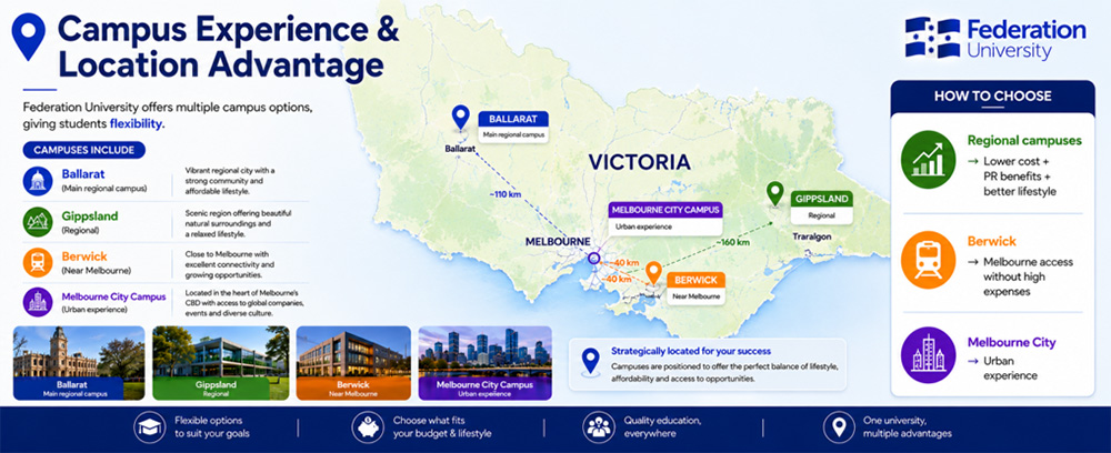 Campus Experience and Location Advantage