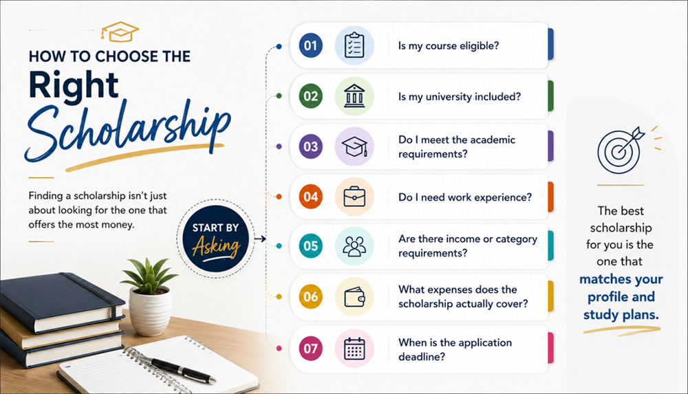 How to choose the right scholarship?