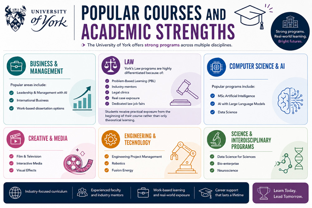 Popular Courses - University of York