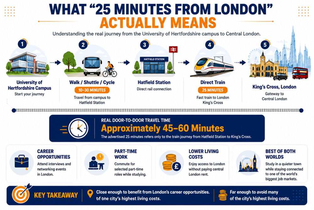 What 25 Minutes From Kings Cross Really Means