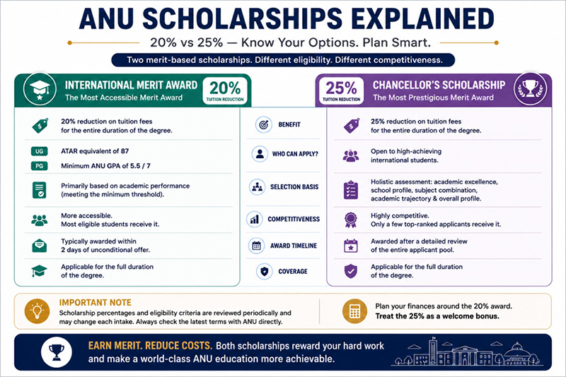 ANU Scholarships Explained
