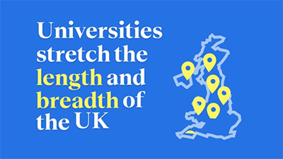 Universities Stretch the Length and Breadth of the UK